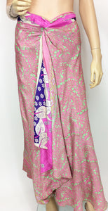 Vintage Sari Wrap Skirt