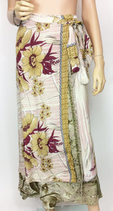 Vintage Sari Wrap Skirt