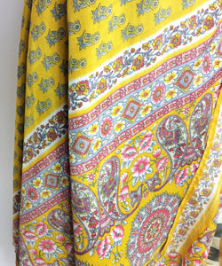 Vintage Sari Wrap Skirt