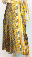 Load image into Gallery viewer, Vintage Sari Wrap Skirt
