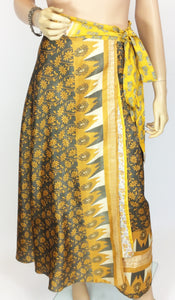 Vintage Sari Wrap Skirt