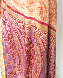 Vintage Sari Wrap Skirt