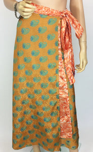 Vintage Sari Wrap Skirt