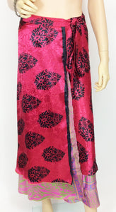 Vintage Sari Wrap Skirt