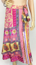 Load image into Gallery viewer, Vintage Sari Wrap Skirt
