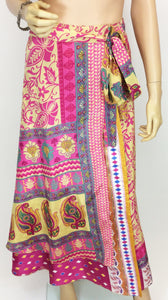 Vintage Sari Wrap Skirt