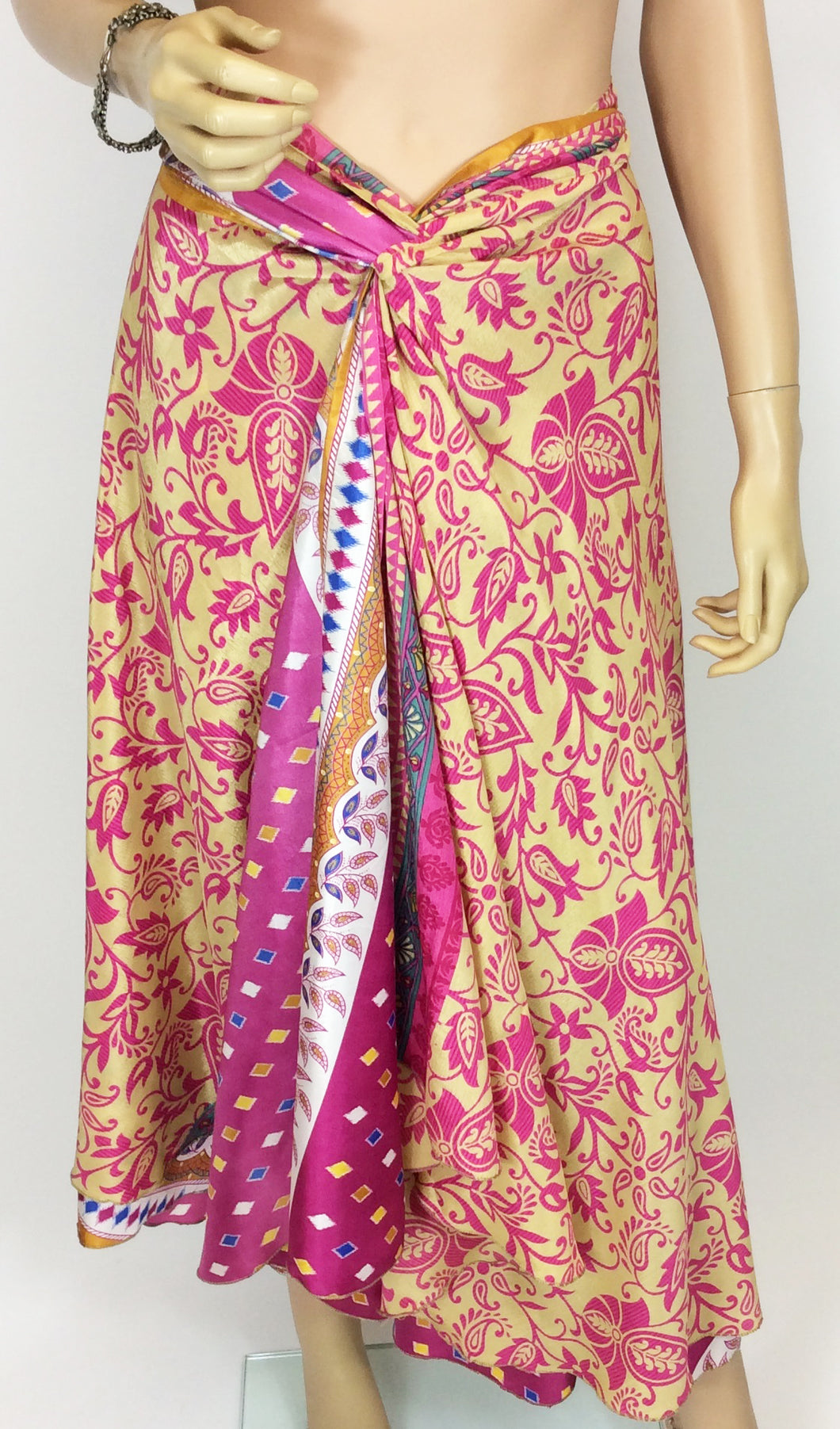 Vintage Sari Wrap Skirt