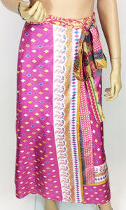 Vintage Sari Wrap Skirt