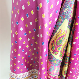 Vintage Sari Wrap Skirt