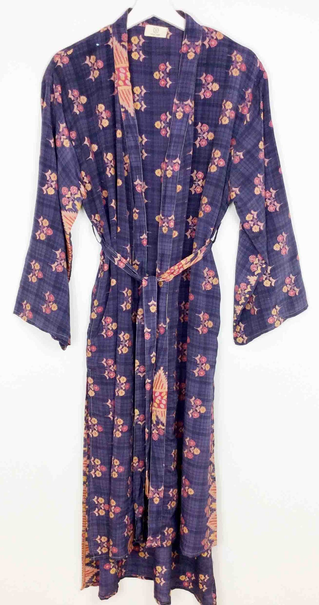 Vintage Sari Kimono Long