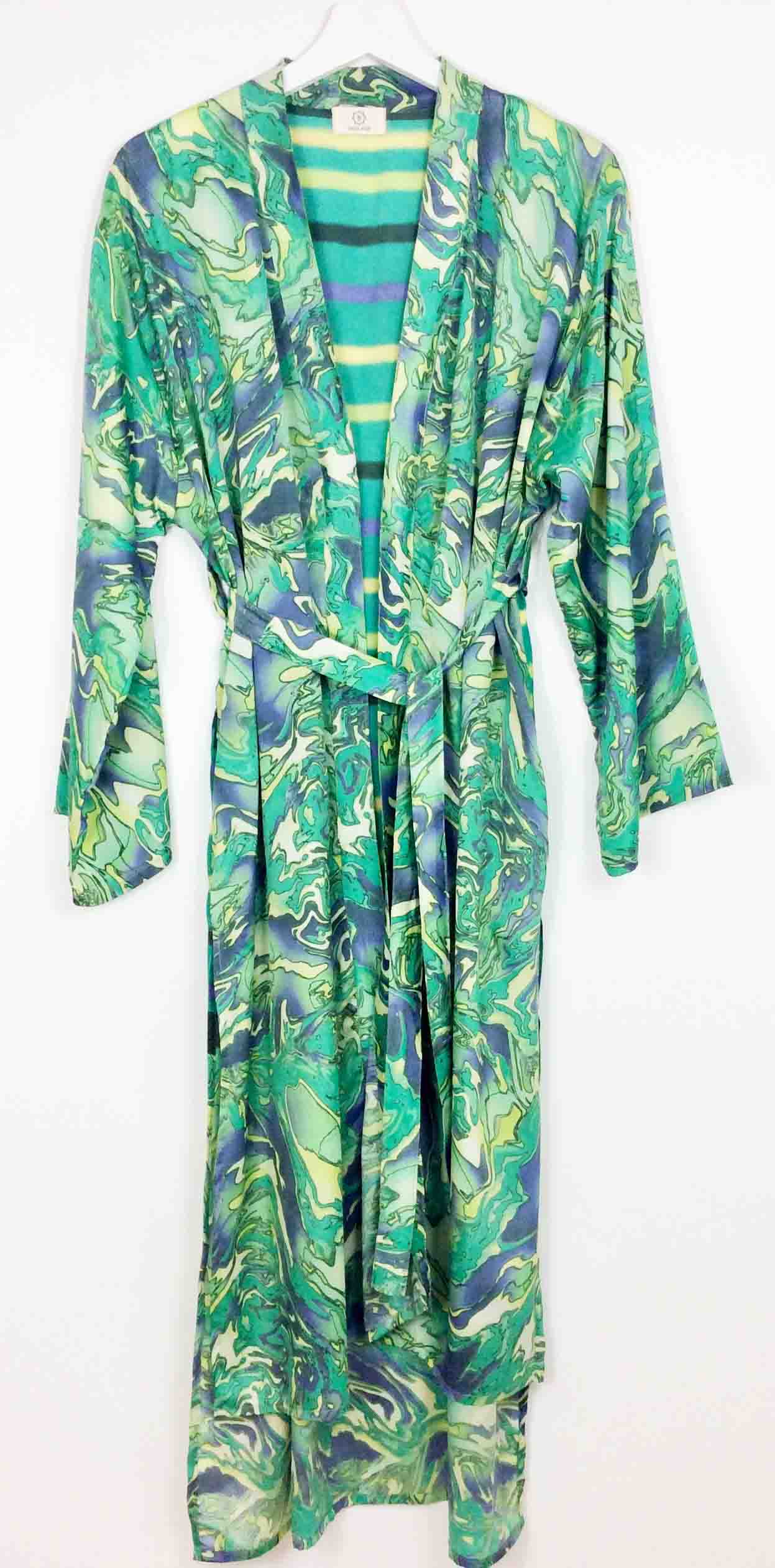 Vintage Sari Kimono Long