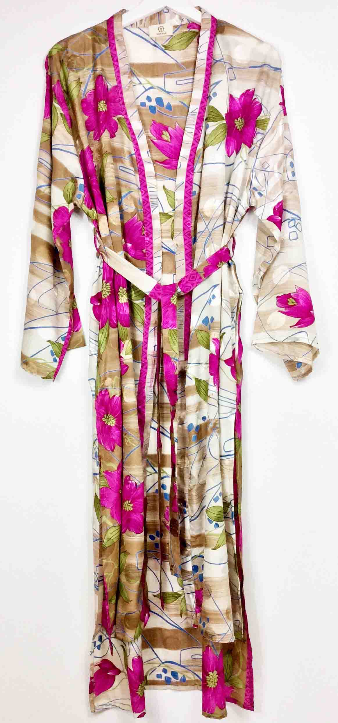 Vintage Sari Kimono Long