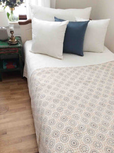 Blockprinted Bedcover