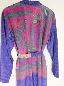 Vintage Sari Kimono Long