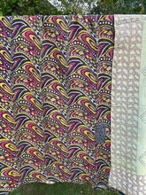 Load image into Gallery viewer, Vintage Sari Kantha Quilt
