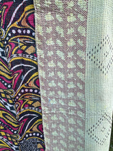 Load image into Gallery viewer, Vintage Sari Kantha Quilt
