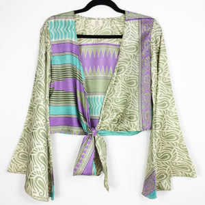 Sari Wrap Top