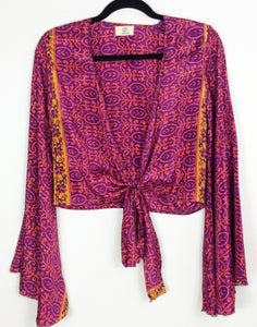 Sari Wrap Top