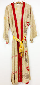 Vintage Sari Kimono Long