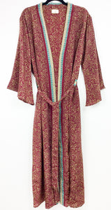 Vintage Sari Kimono Long