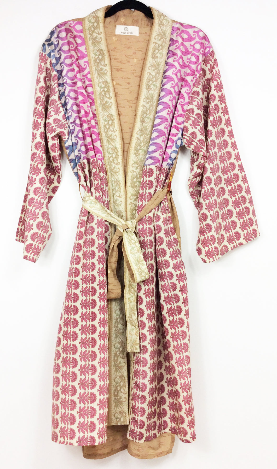 Vintage Sari Kimono Long