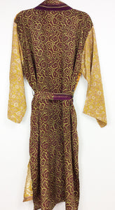 Vintage Sari Kimono Long