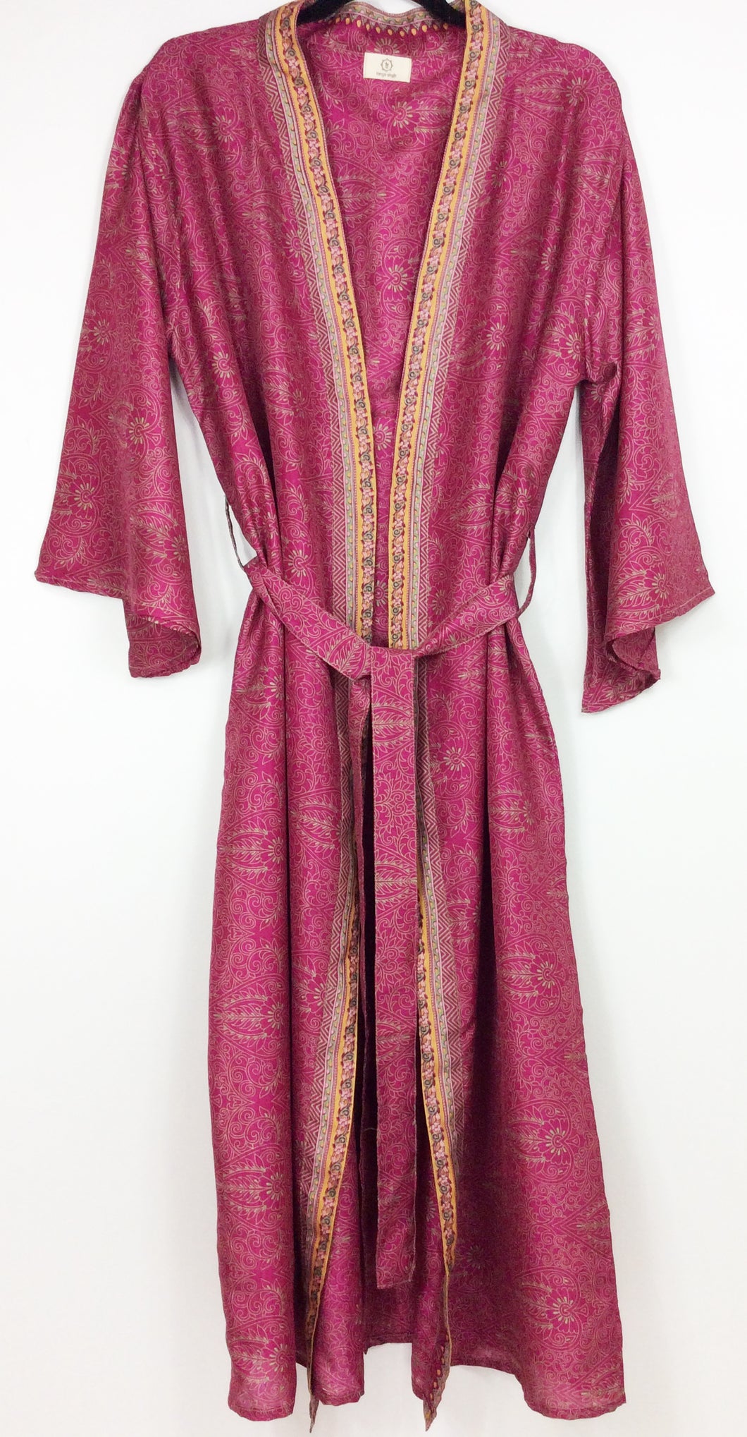 Vintage Sari Kimono Long