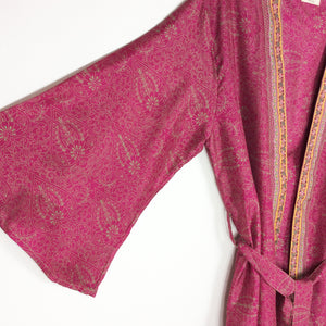 Vintage Sari Kimono Long