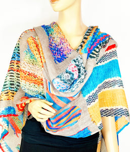 Cashmere Digital Print Shawl