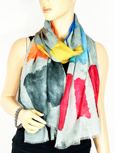 Cashmere Digital Print Shawl