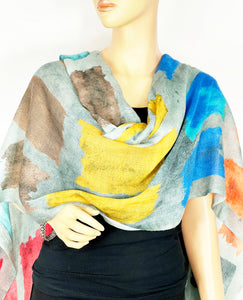 Cashmere Digital Print Shawl