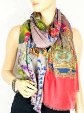 Load image into Gallery viewer, Cahmere Digital Print Shawl
