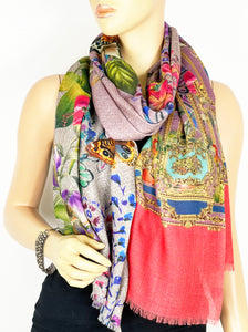 Cahmere Digital Print Shawl