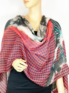 Cashmere Digital Print Shawl