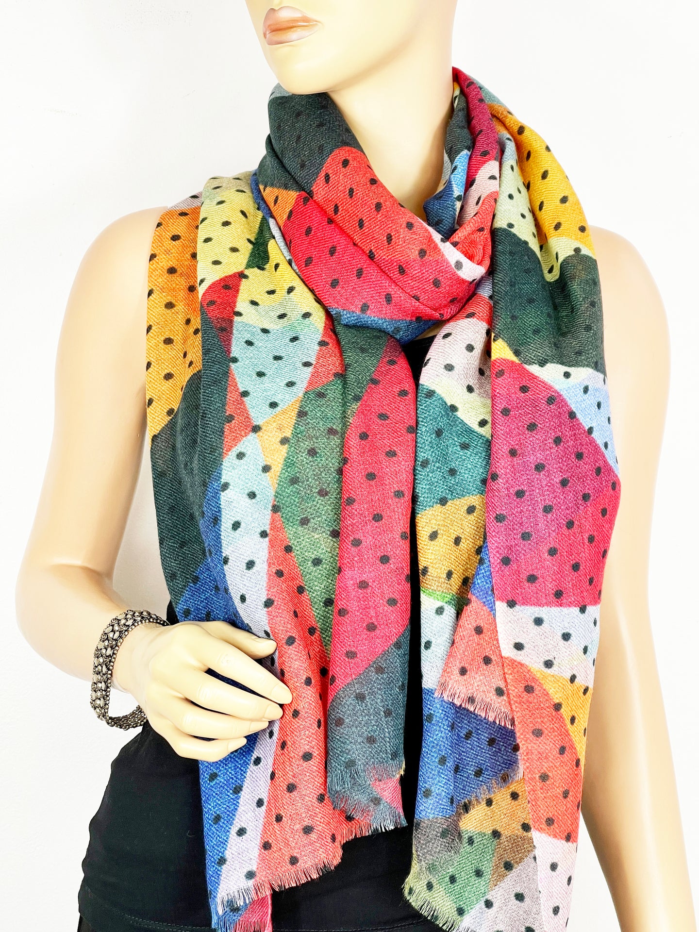 Cashmere Digital Print Shawl