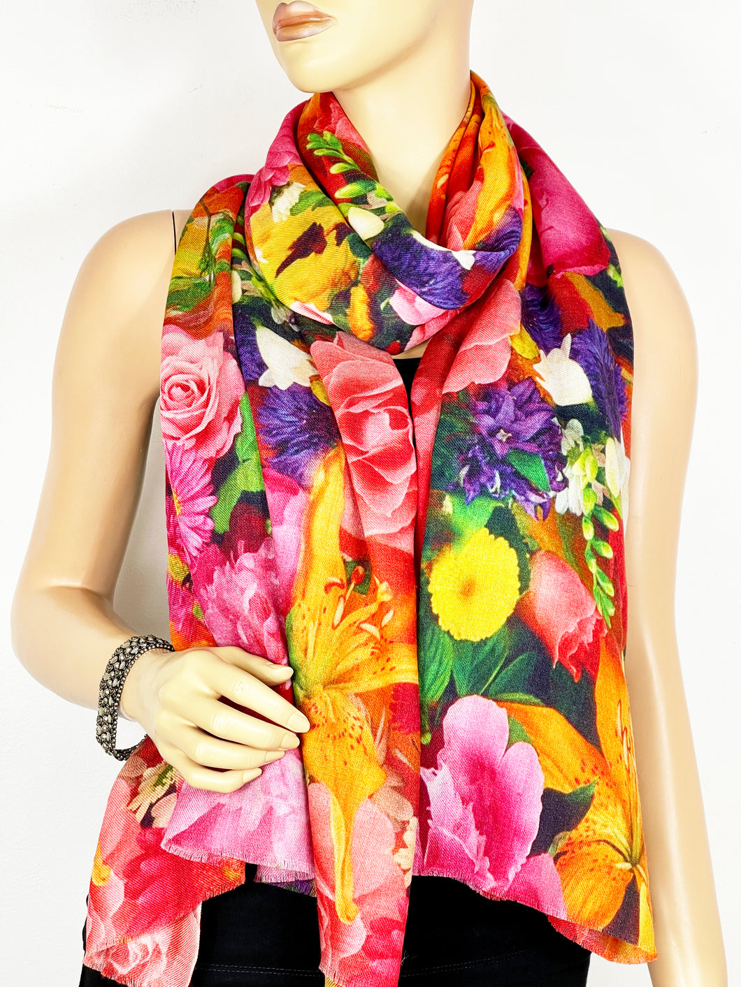 Cashmere Digital Print Shawl