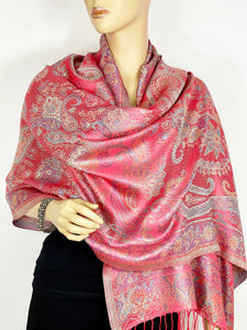 Silk Jamawar Scarf/Shawl