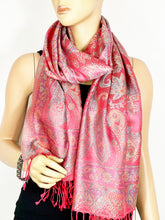 Load image into Gallery viewer, Silk Jamawar Scarf/Shawl
