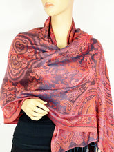 Load image into Gallery viewer, Silk Jamawar Scarf/Shawl
