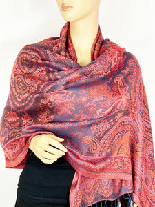 Silk Jamawar Scarf/Shawl