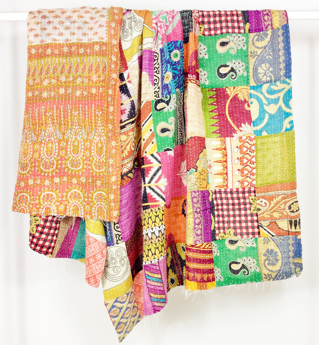 Kantha Quilt MINI