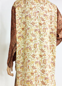 Vintage Silk Sari Long Shirt