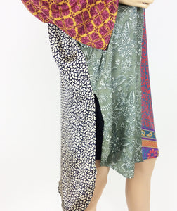 Vintage Silk Sari Long Shirt