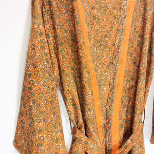 Vintage Sari Kimono Long