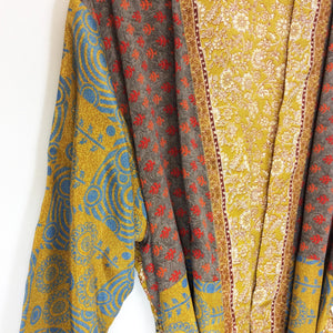 Vintage Sari Kimono Long