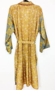 Vintage Sari Kimono Long