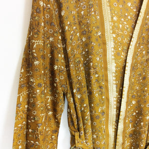 Vintage Sari Kimono Long