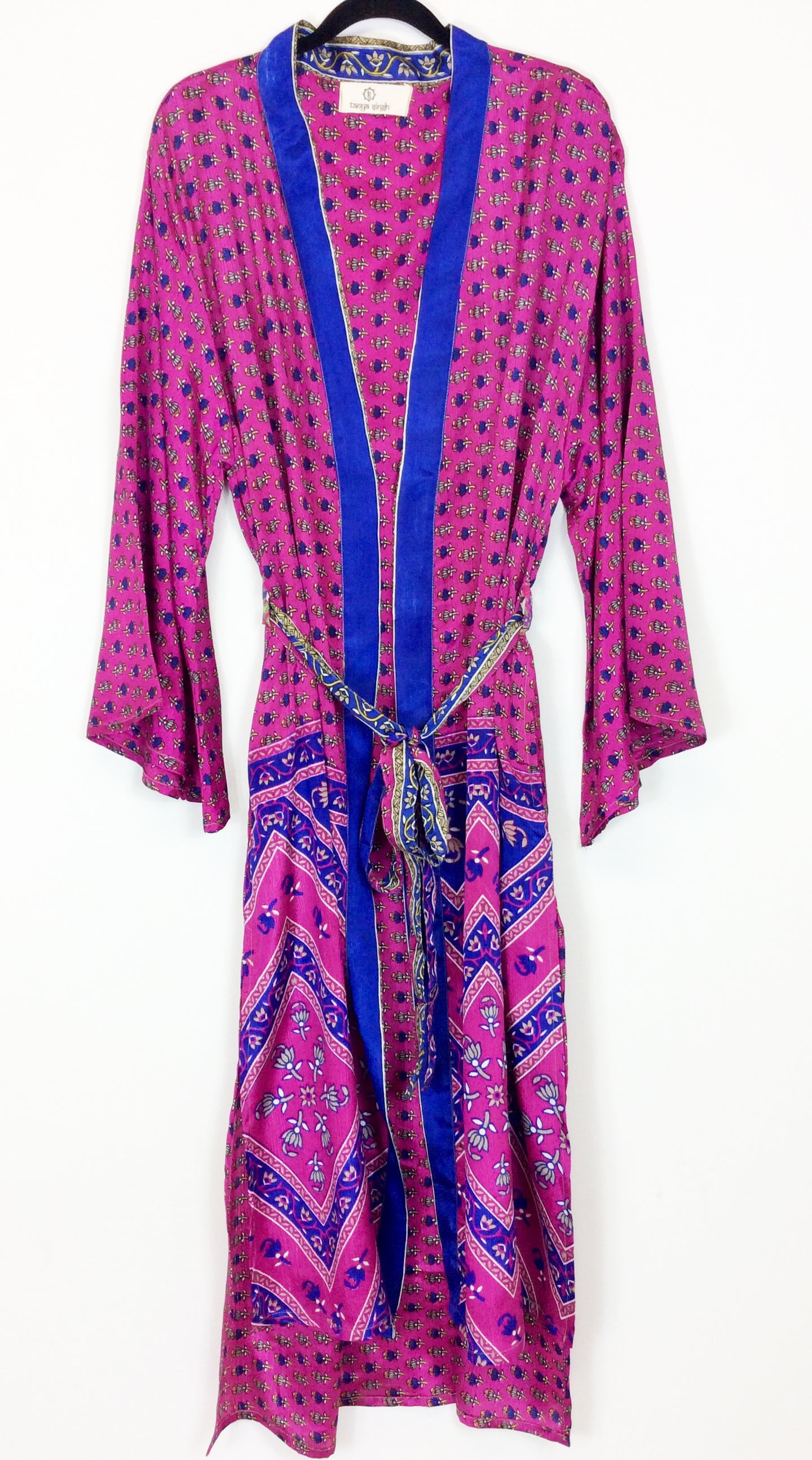Vintage Sari Kimono Long