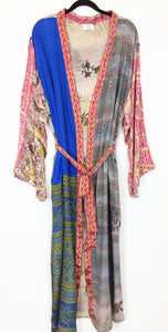 Vintage Sari Kimono Long