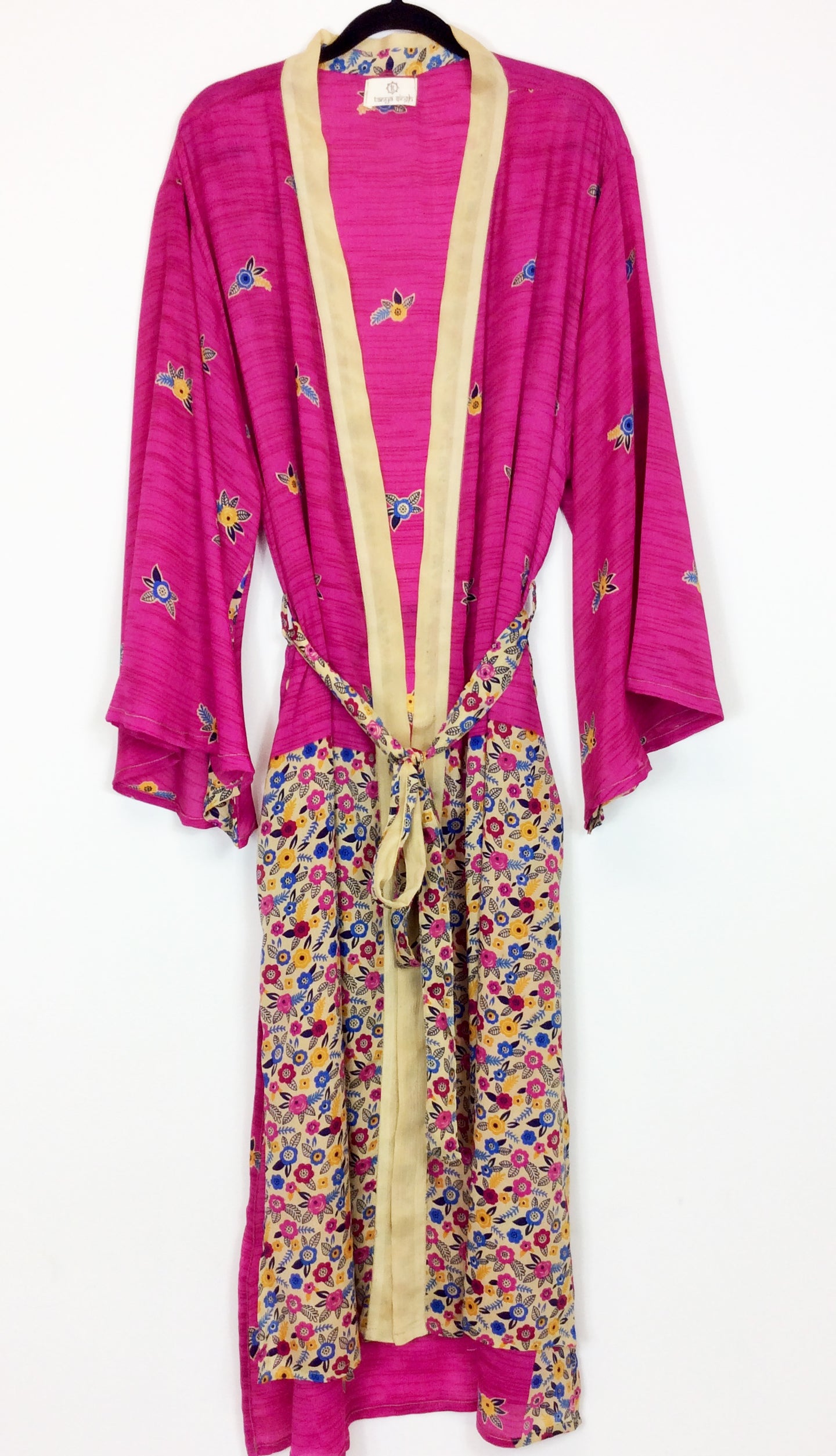 Vintage Sari Kimono Long